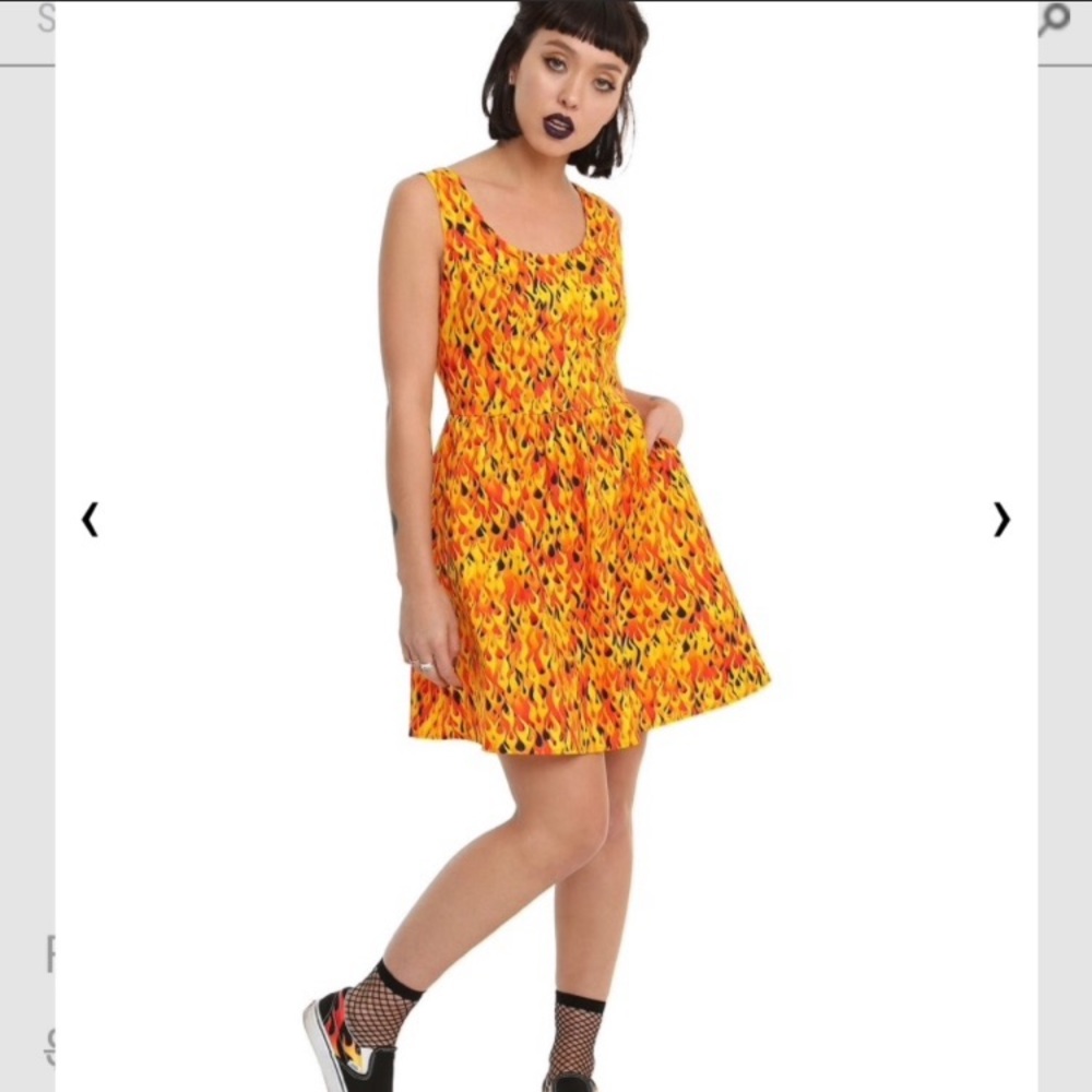 FOLTER Smokin’ Hot Flames Dress